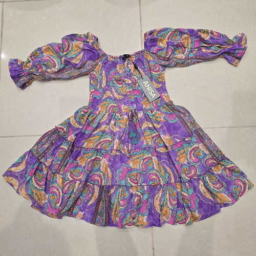 Anisa paisley mini dress m - mini, s/m