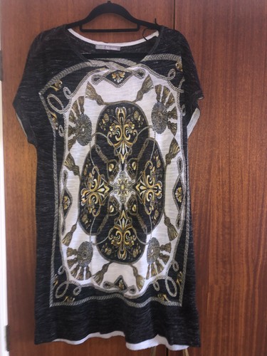 Printed sleeveless tunic - m&s,